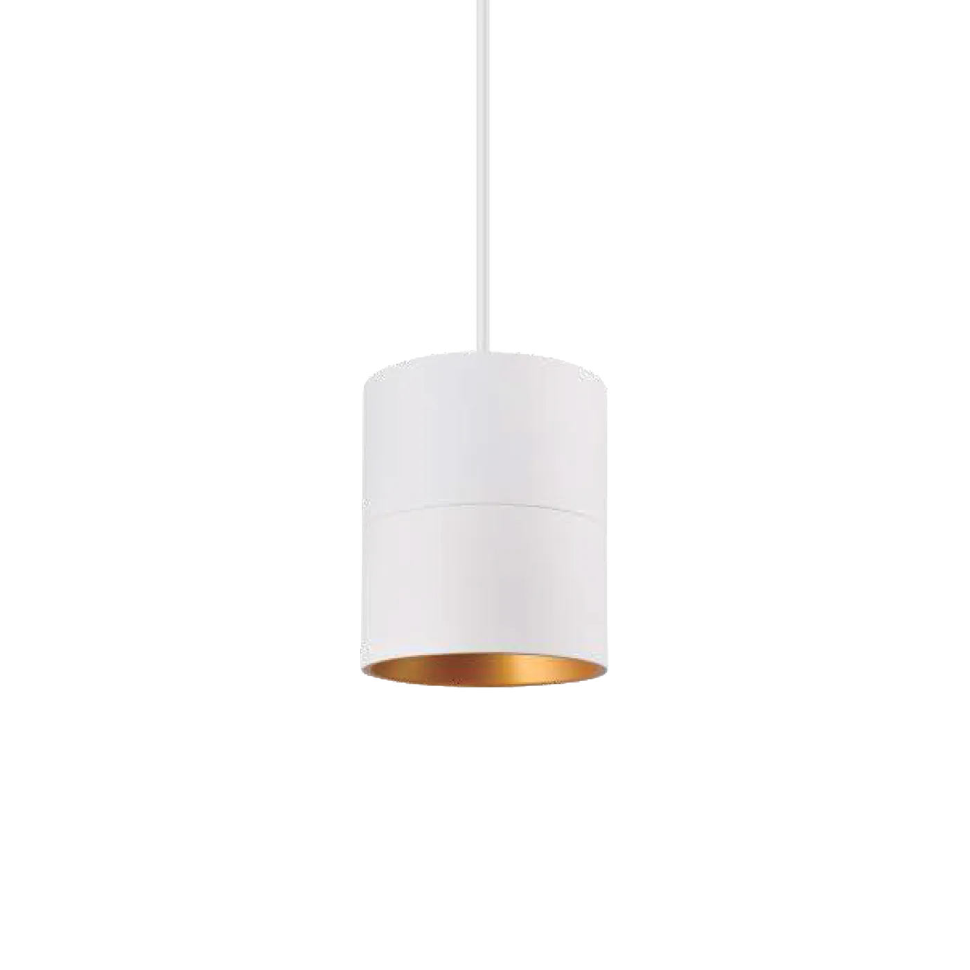 White Cylinder Pendant