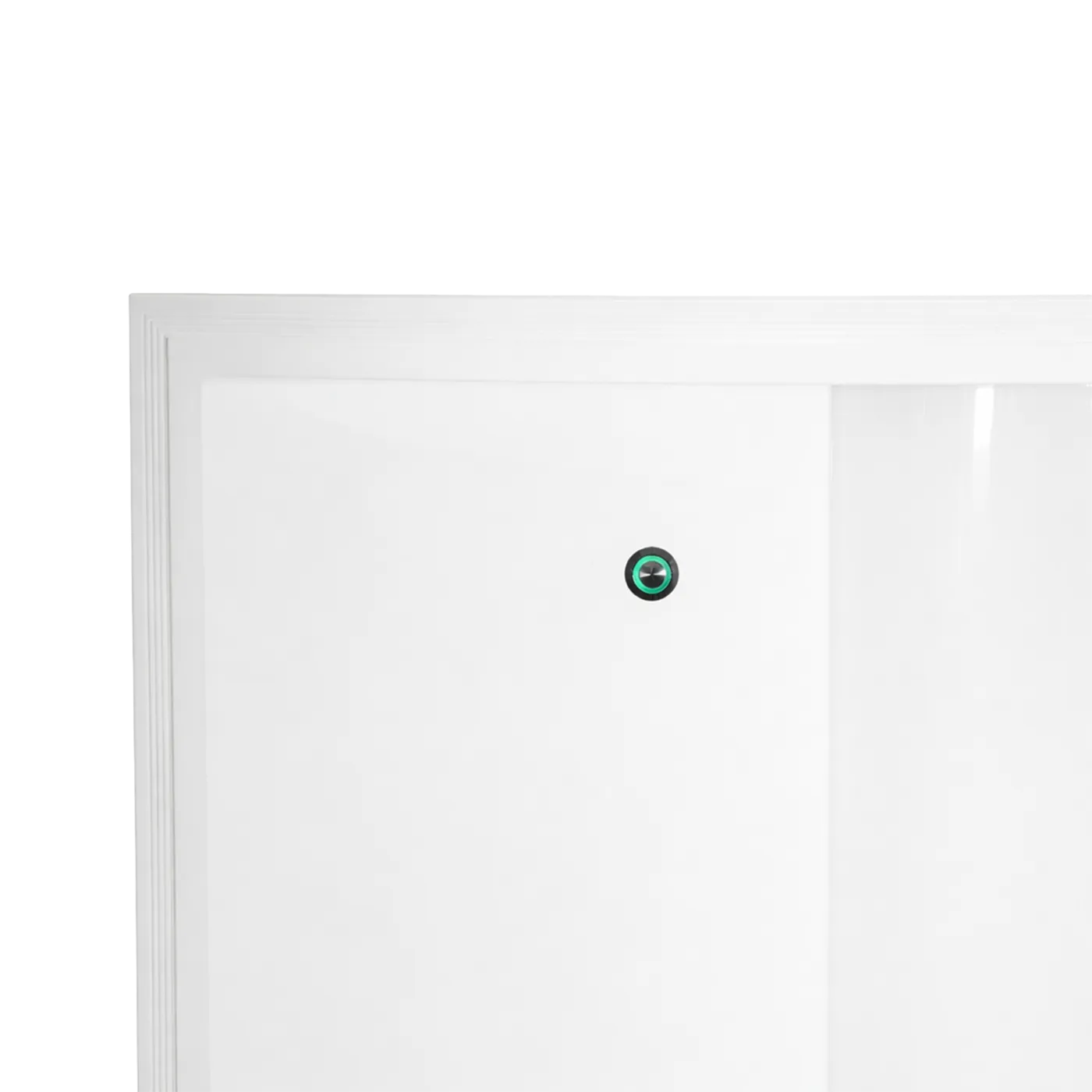 Adjustable troffer button