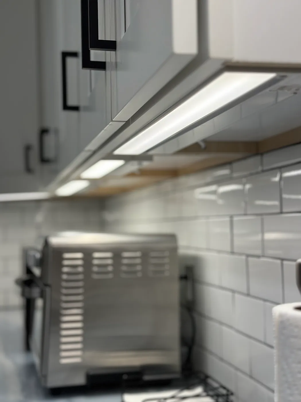 Under Cabinet light installed in a kitchen